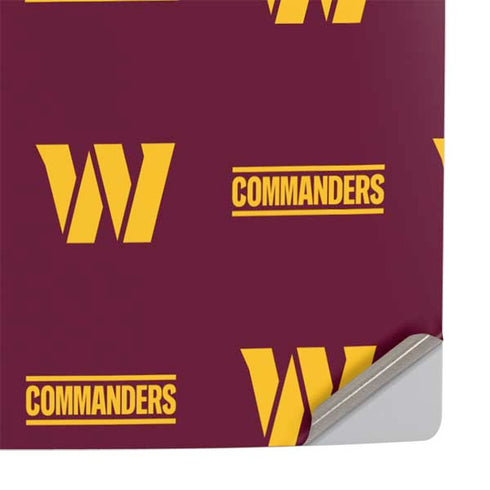 NFL Washington Commanders Blitz Series PS5 Slim Digital Edition Console Skin