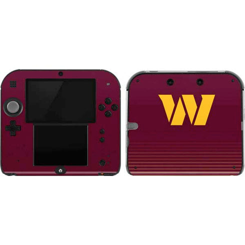 NFL Washington Commanders Breakaway Nintendo 2DS Skin