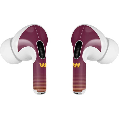 NFL Washington Commanders Breakaway AirPods Pro 2nd Gen Skin