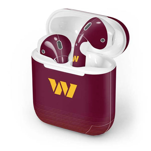 NFL Washington Commanders Breakaway Apple AirPods Skin
