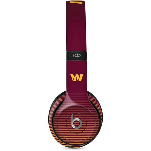 NFL Washington Commanders Breakaway Beats Solo 2 Wired Skin