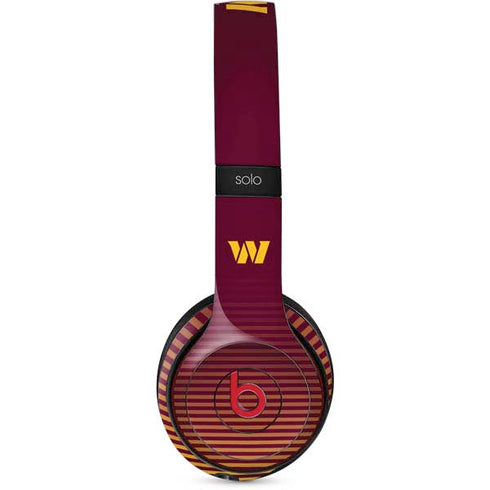 NFL Washington Commanders Breakaway Beats Solo 2 Wireless Skin