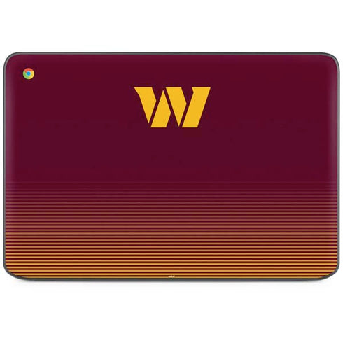 NFL Washington Commanders Breakaway HP Chromebook Skin