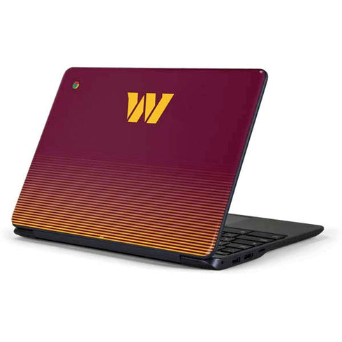 NFL Washington Commanders Breakaway Samsung Chromebook Skin