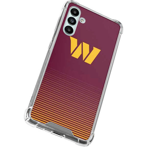 NFL Washington Commanders Breakaway Galaxy A13 5G Clear Case
