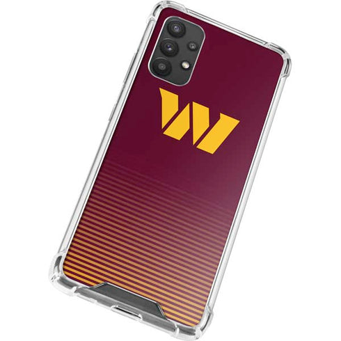 NFL Washington Commanders Breakaway Galaxy A32 5G Clear Case