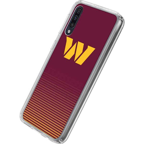 NFL Washington Commanders Breakaway Galaxy A50 Clear Case