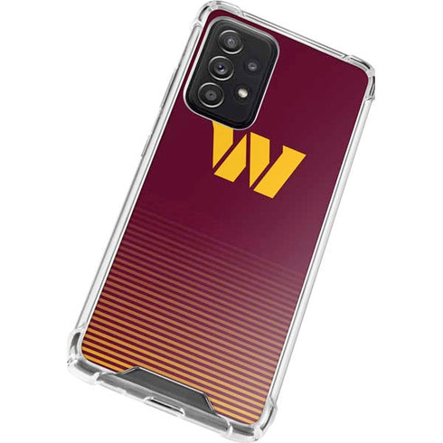 NFL Washington Commanders Breakaway Galaxy A52 5G Clear Case