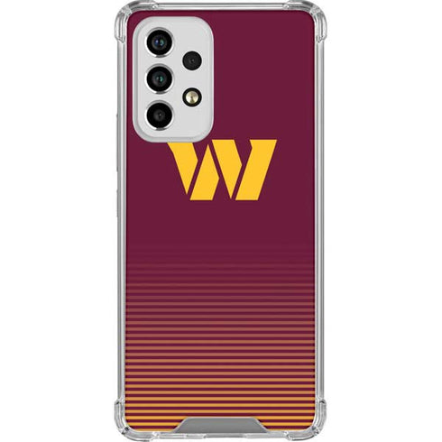 NFL Washington Commanders Breakaway Galaxy A53 5G Clear Case