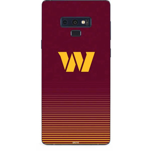 NFL Washington Commanders Breakaway Galaxy Note 9 Skin
