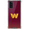 NFL Washington Commanders Breakaway Galaxy Note20 5G Clear Case