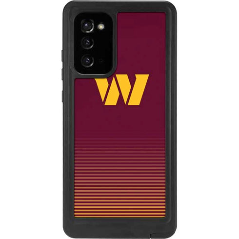 NFL Washington Commanders Breakaway Galaxy Note20 5G Waterproof Case