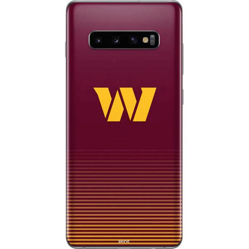 NFL Washington Commanders Breakaway Galaxy S10 Plus Skin