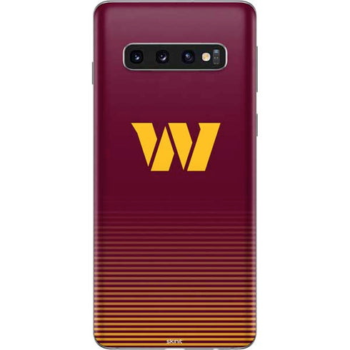 NFL Washington Commanders Breakaway Galaxy S10 Skin