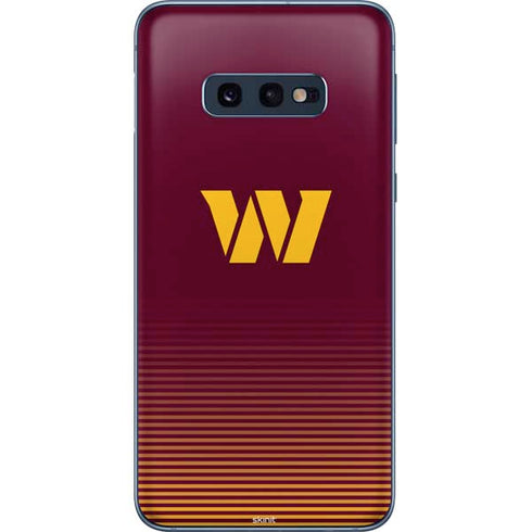 NFL Washington Commanders Breakaway Galaxy S10e Skin