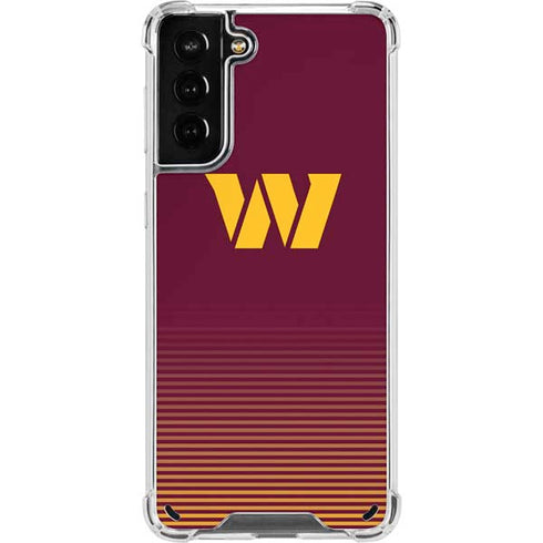 NFL Washington Commanders Breakaway Galaxy S21 Plus 5G Clear Case
