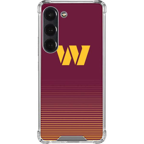 NFL Washington Commanders Breakaway Galaxy S23 Clear Case
