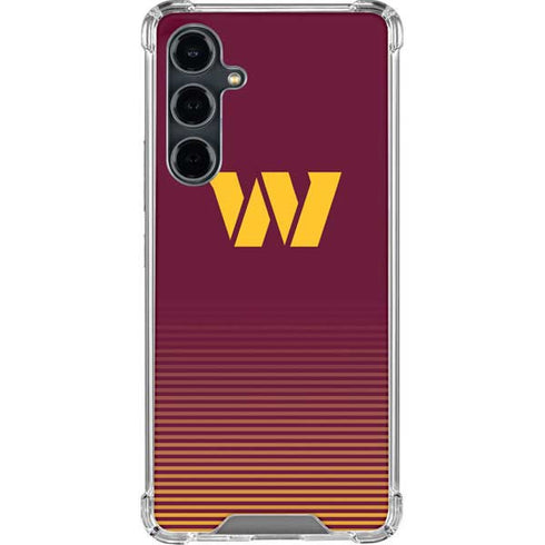 NFL Washington Commanders Breakaway Galaxy S23 FE Clear Case