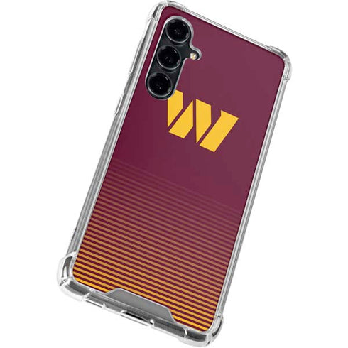 NFL Washington Commanders Breakaway Galaxy S23 FE Clear Case