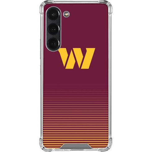 NFL Washington Commanders Breakaway Galaxy S23 Plus Clear Case