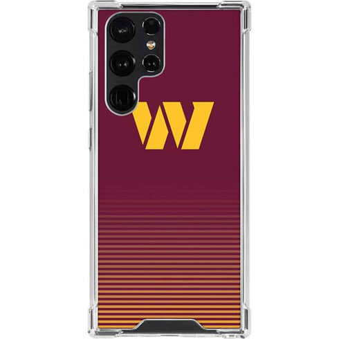 NFL Washington Commanders Breakaway Galaxy S24 Ultra Clear Case