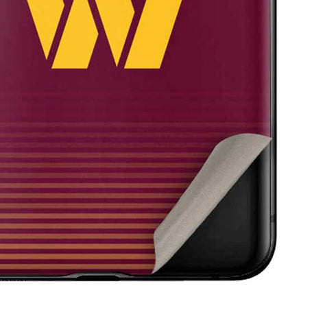 NFL Washington Commanders Breakaway Galaxy Z Flip Skin