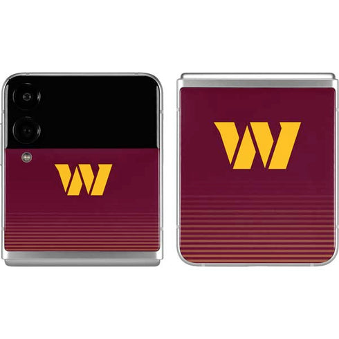 NFL Washington Commanders Breakaway Galaxy Z Flip4 5G Skin