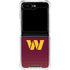 NFL Washington Commanders Breakaway Galaxy Z Flip5 5G Clear Case