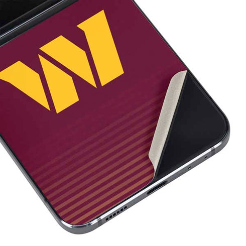 NFL Washington Commanders Breakaway Galaxy Z Flip5 5G Skin