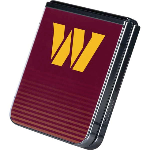 NFL Washington Commanders Breakaway Galaxy Z Flip5 5G Skin