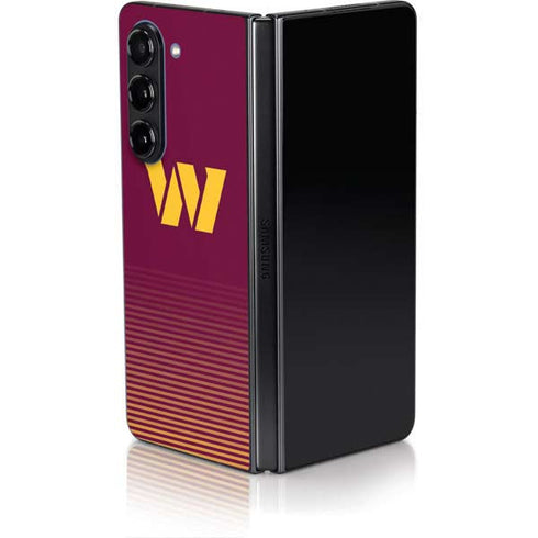 NFL Washington Commanders Breakaway Galaxy Z Fold5 5G Skin