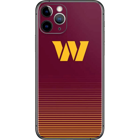 NFL Washington Commanders Breakaway iPhone 11 Pro Skin