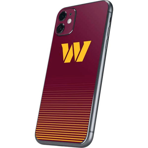 NFL Washington Commanders Breakaway iPhone 11 Skin