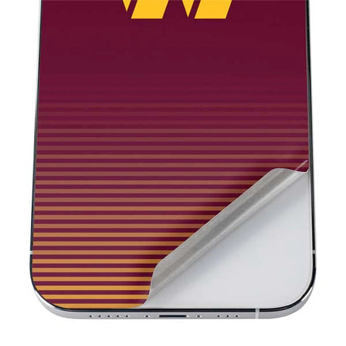 NFL Washington Commanders Breakaway iPhone 12 Pro Max Skin