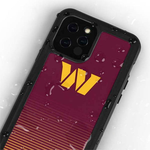 NFL Washington Commanders Breakaway iPhone 12 Pro Max Waterproof Case
