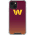 NFL Washington Commanders Breakaway iPhone 14 Plus Clear Case