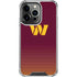 NFL Washington Commanders Breakaway iPhone 14 Pro Clear Case