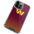 NFL Washington Commanders Breakaway iPhone 15 Pro Max Clear Case