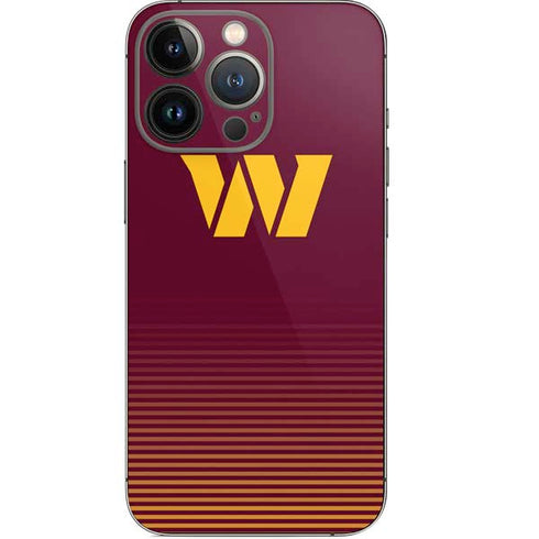 NFL Washington Commanders Breakaway iPhone 14 Pro Skin