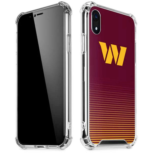 NFL Washington Commanders Breakaway iPhone XR Clear Case