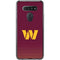 NFL Washington Commanders Breakaway LG K51/Q51 Clear Case