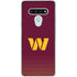 NFL Washington Commanders Breakaway LG Stylo 6 Clear Case