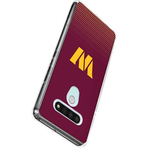 NFL Washington Commanders Breakaway LG Stylo 6 Clear Case