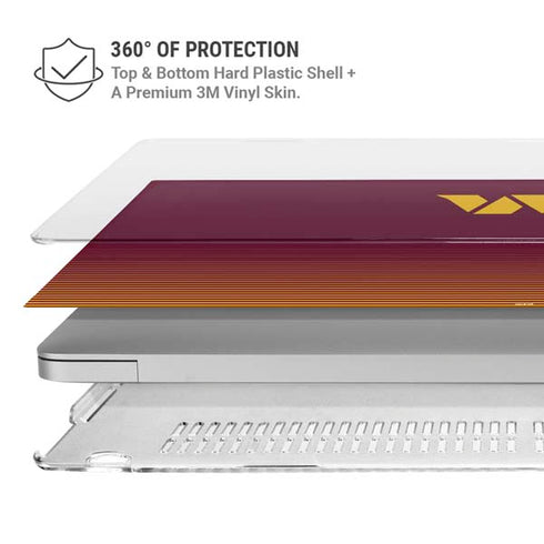 NFL Washington Commanders Breakaway MacBook Air 15in (2023-2025) Case plus Skin