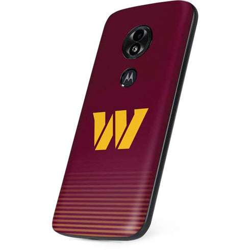 NFL Washington Commanders Breakaway Moto E5 Play Skin