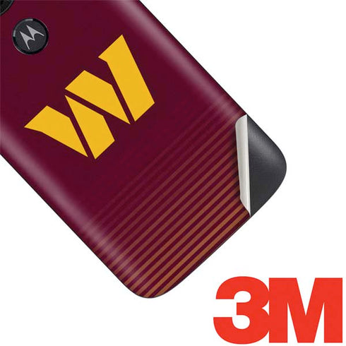 NFL Washington Commanders Breakaway Moto E5 Play Skin