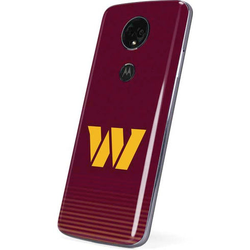 NFL Washington Commanders Breakaway Moto E5 Plus Skin