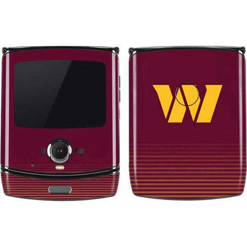 NFL Washington Commanders Breakaway Motorola RAZR Skin