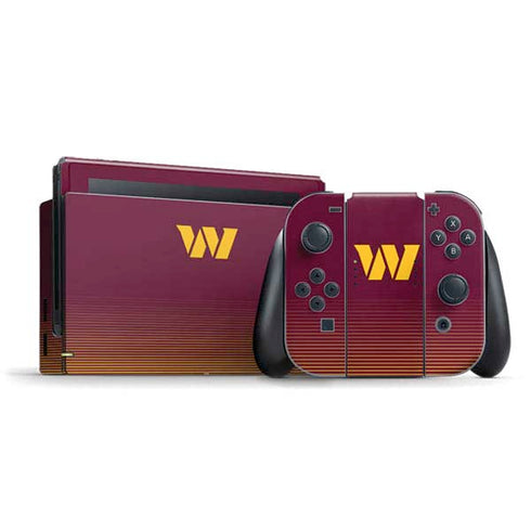 NFL Washington Commanders Breakaway Nintendo Switch Bundle Skin