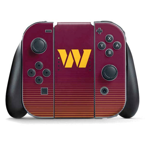 NFL Washington Commanders Breakaway Nintendo Switch (2017-2021) Joy-Con Controller Skin